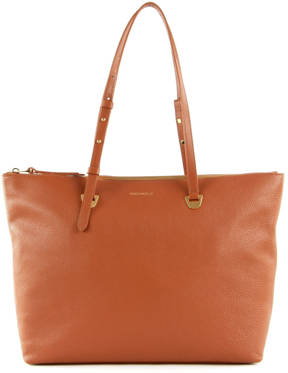 Coccinelle Lea Shoulder Bag Caramel