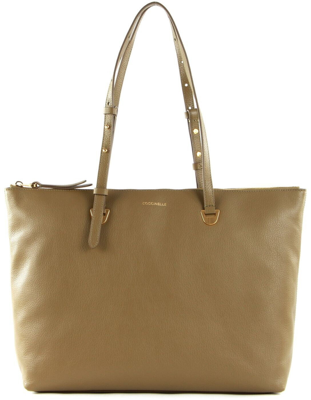 Coccinelle Lea Shoulder Bag Moss Green