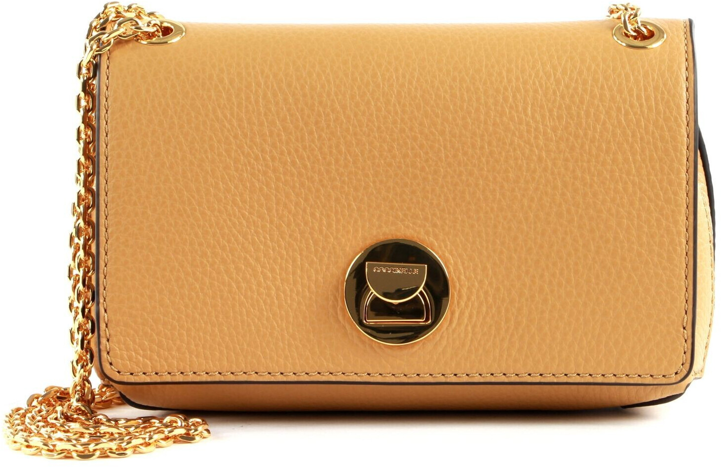 Coccinelle Liya Shoulder Bag Warm Beige