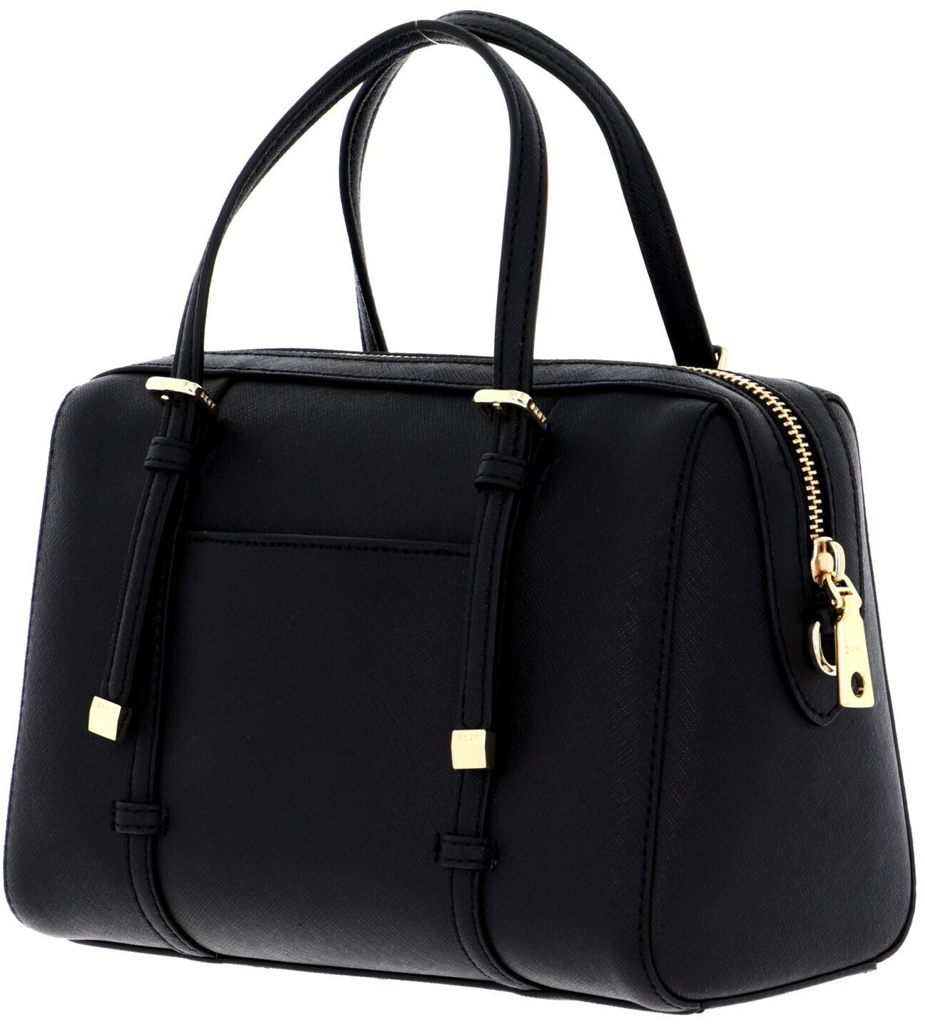 Buy DKNY Bo SM Barrel Handbag Blk/Gold from £106.80 (Today) – Best ...