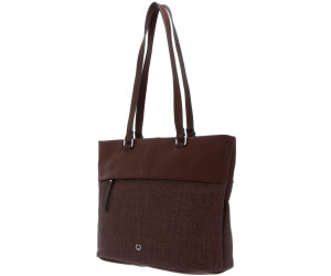 GERRY WEBER Borsa Shopper Day Time LHZ L – Marrone Scuro – Tracolla Regolabile E Scomparti - 4