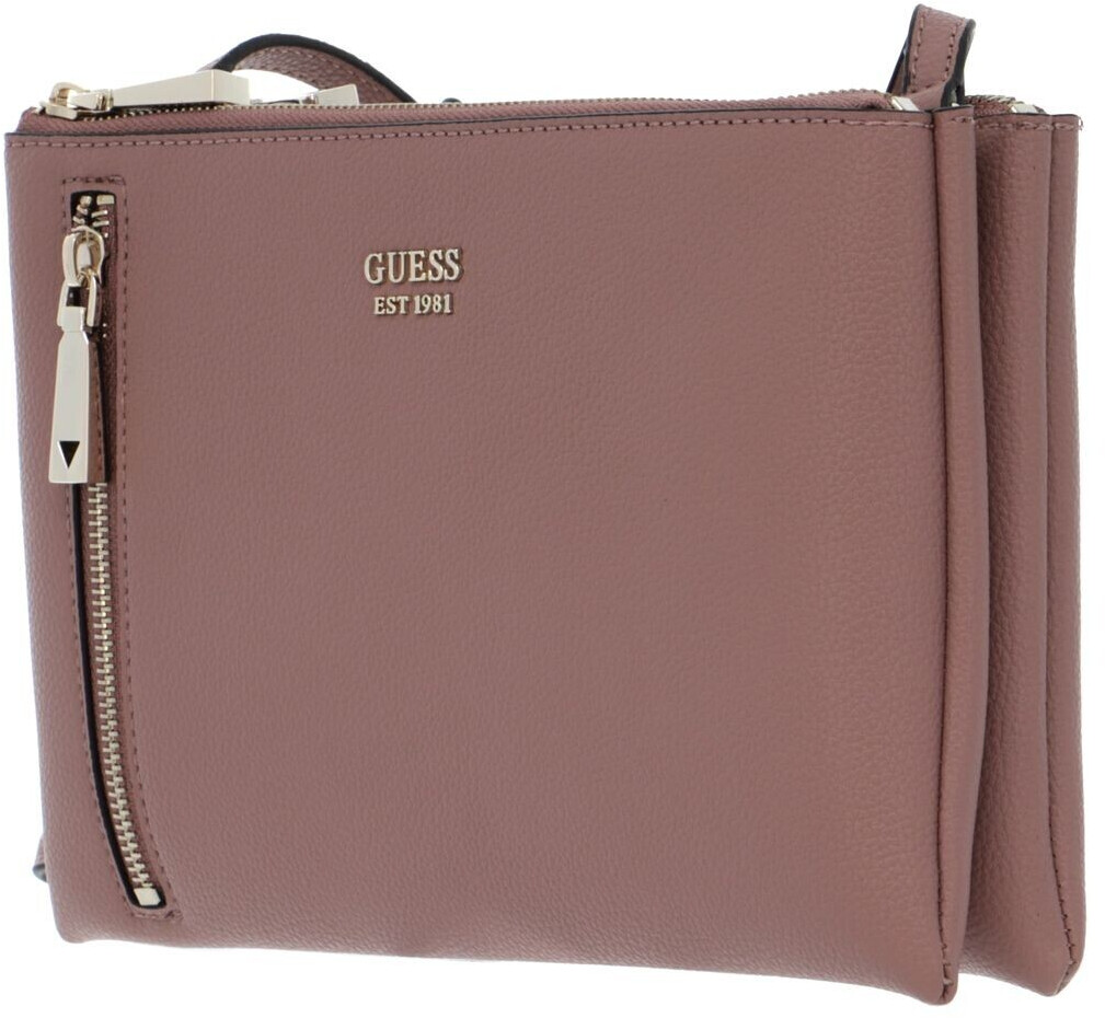 Guess Naya Mini Double Zip Crossbody Bag Rosewood ab 51,30