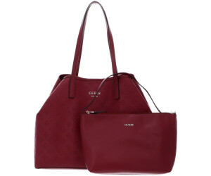 Guess donna shopper bianca multi internamente maculata con doppio manico  rosa sa