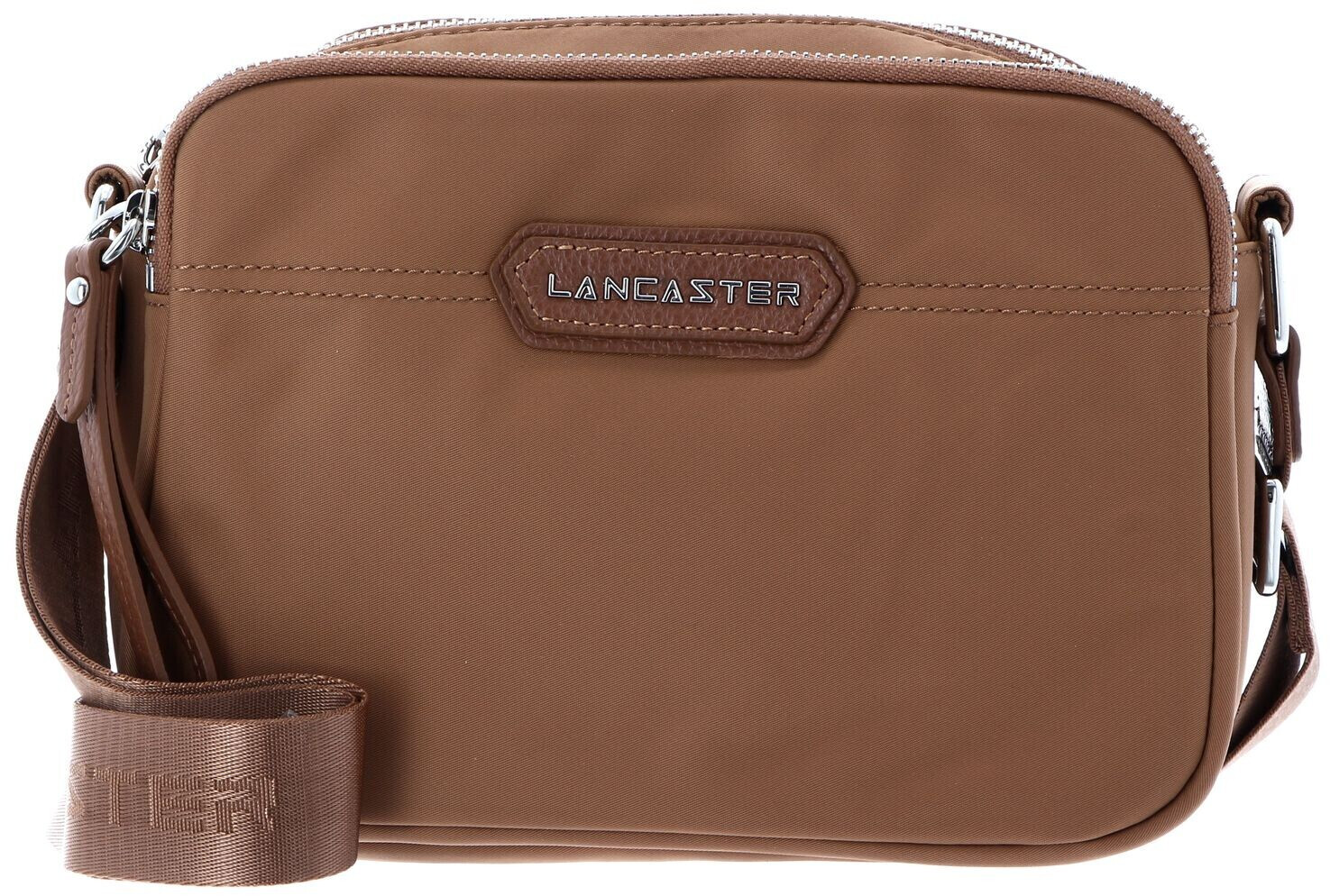 Lancaster Basic Premium Crossbody Bag Camel
