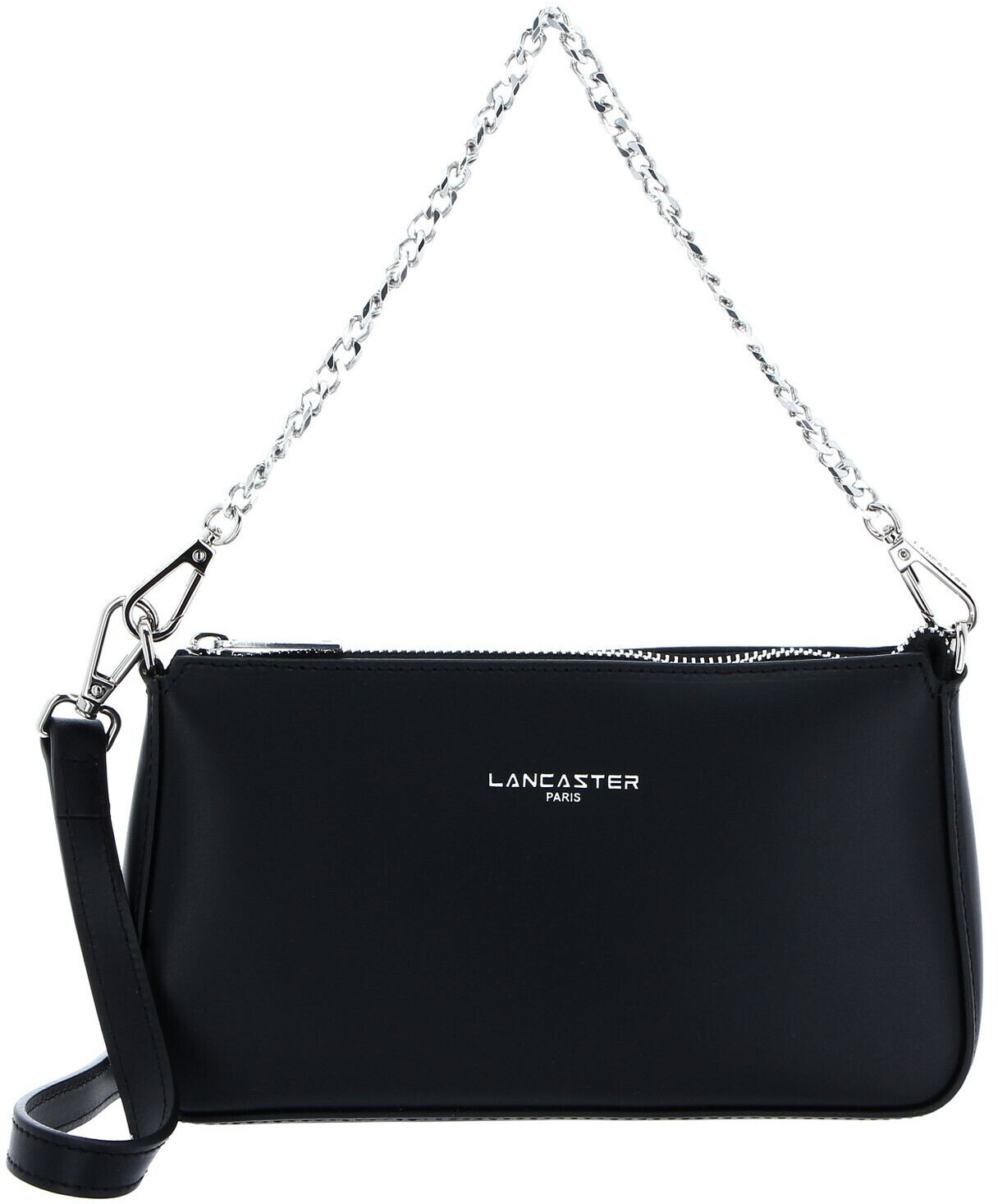 Lancaster Smooth Even Crossbody Bag Noir