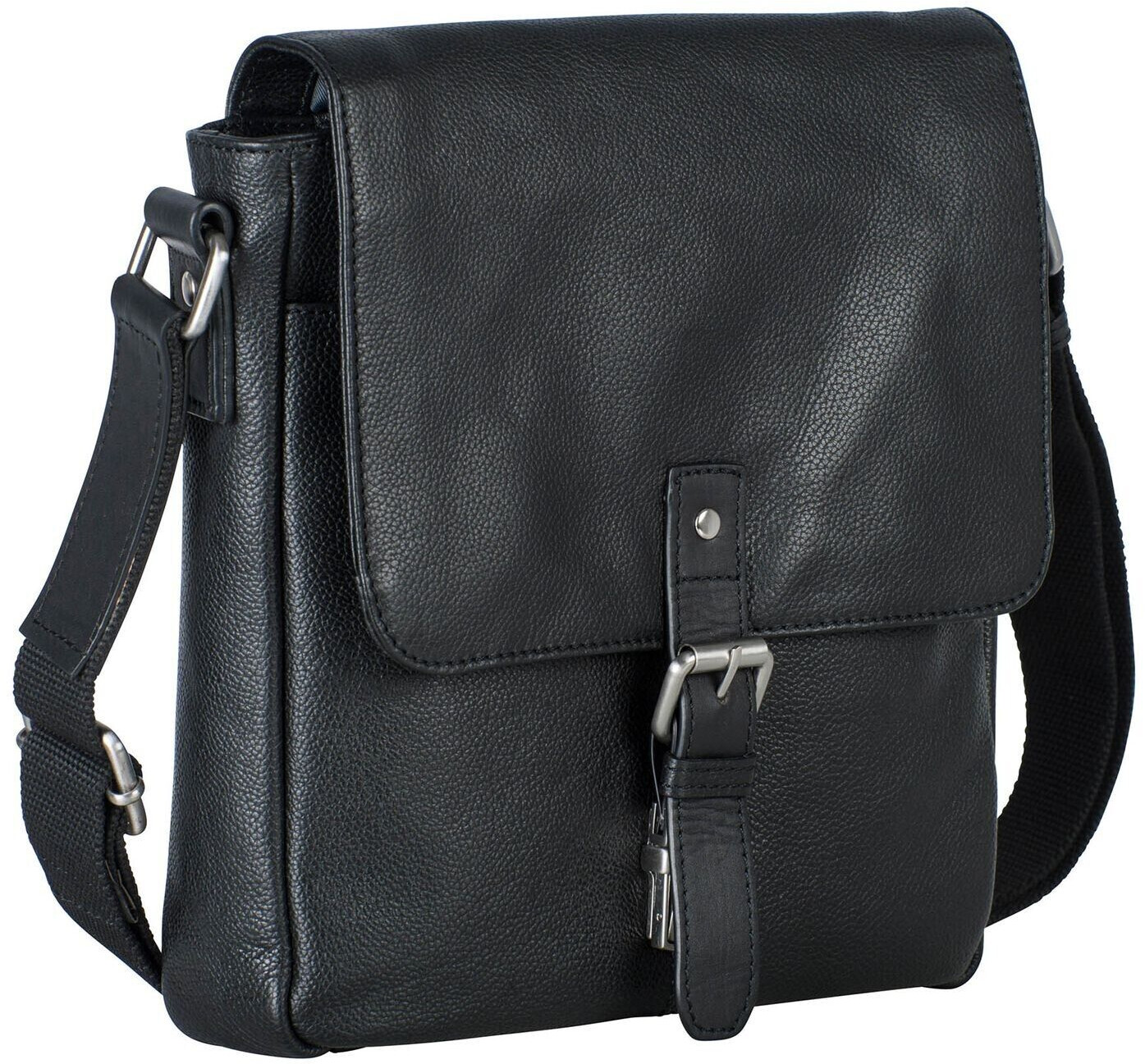 Leonhard Heyden Berlin Messenger Bag S Black