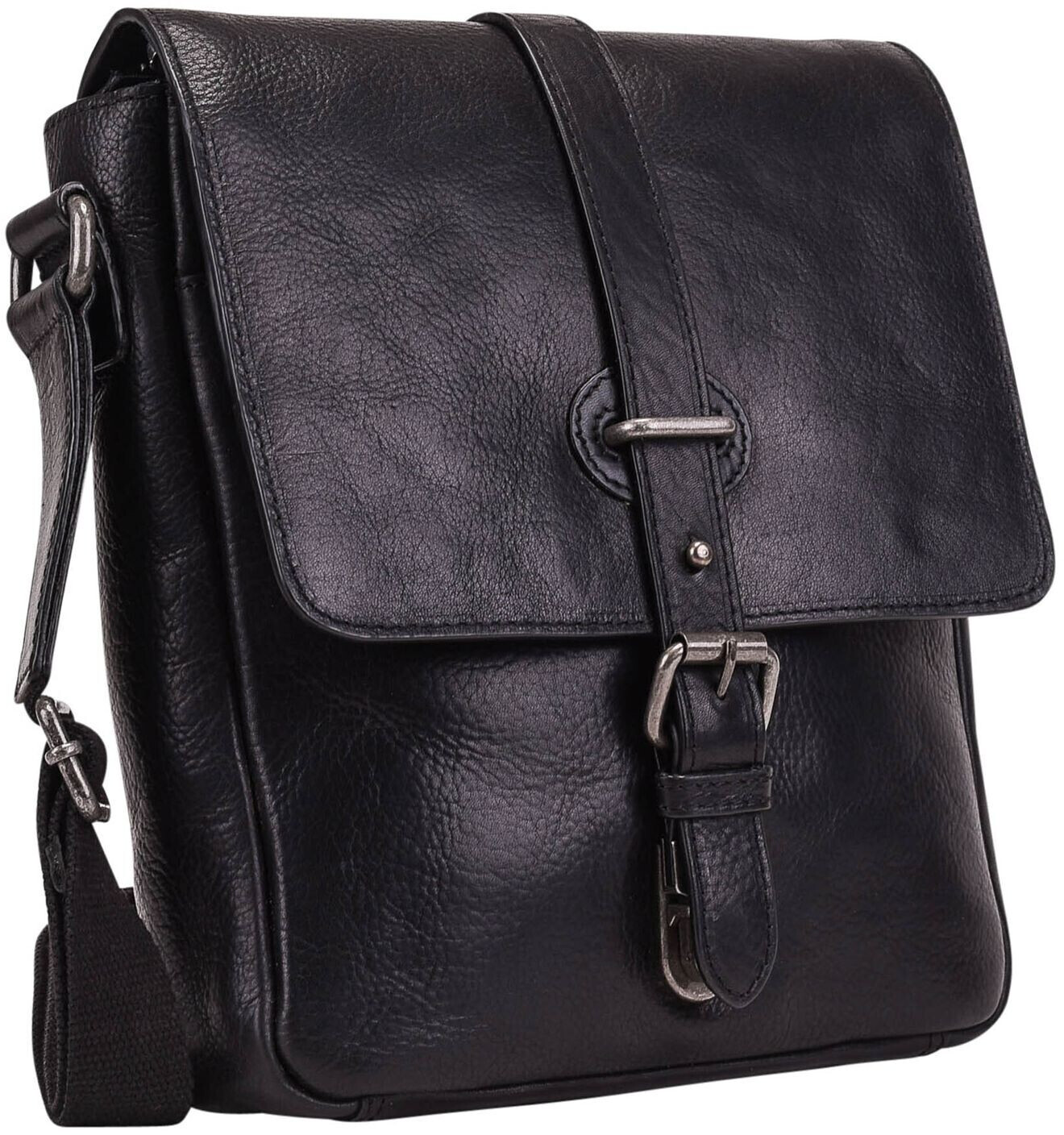 Leonhard Heyden Roma Messenger Bag S Black