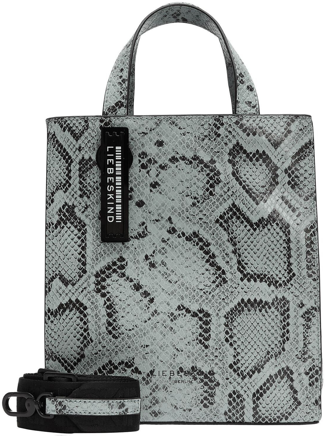 Liebeskind Snake Paper Bag Tote S Salt Blue