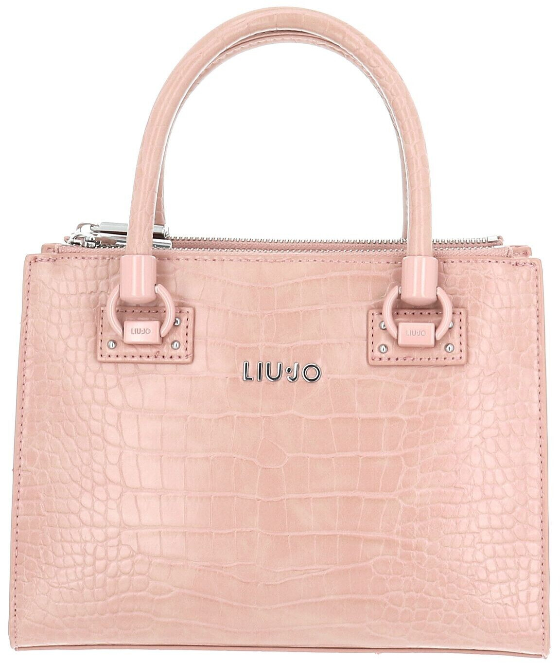 LIU Jo Manhattan S Satchel Zip Cameo Rose