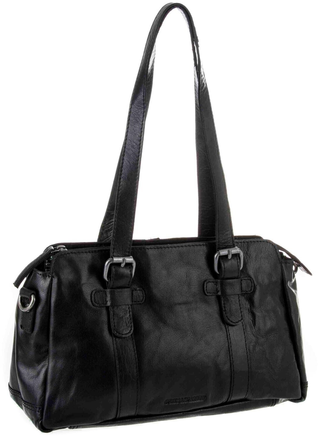 Spikes & Sparrow Bronco Shoulderbag M Black