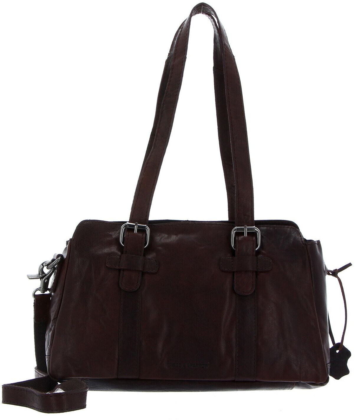 Spikes & Sparrow Bronco Shoulderbag M Dark Brown