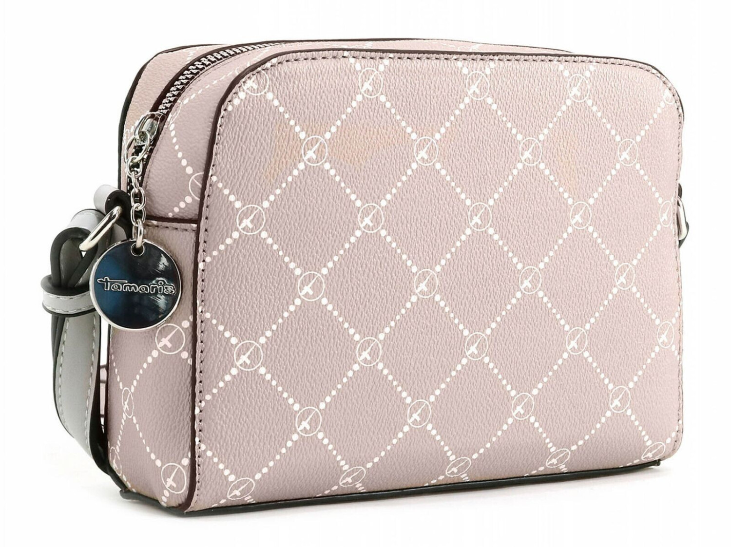 Borsa A Tracolla Tamaris Anastasia, Colore Rosa, 22x17x7 Cm, In Pelle Sintetica, Tracolla Regolabile E Rimovibile, 310g