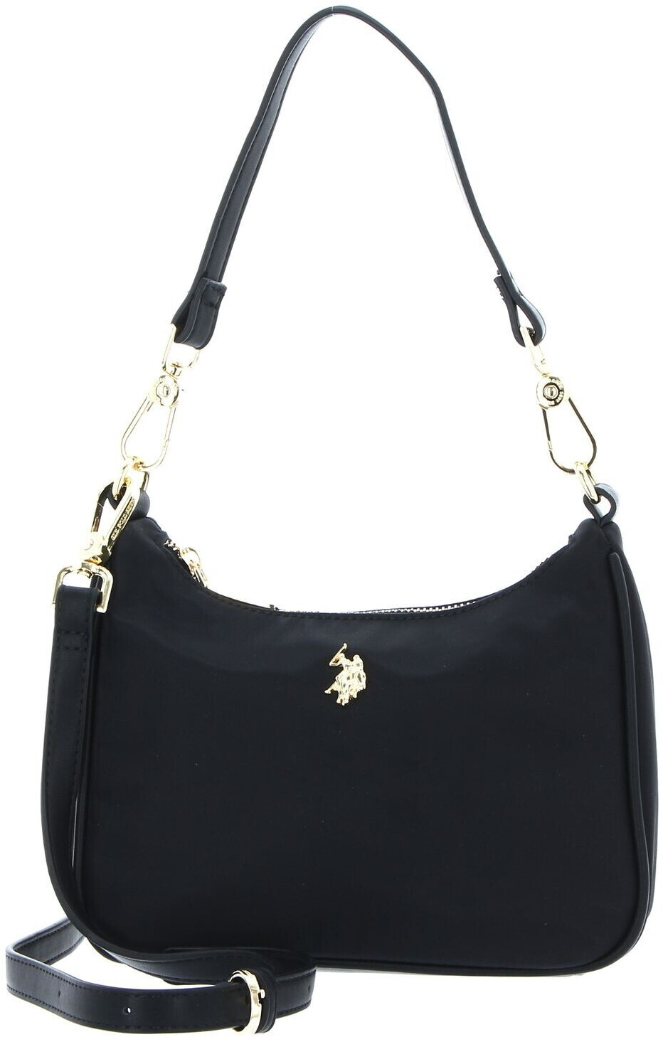 U.S. Polo Assn. Houston Mini Hobo Bag Black