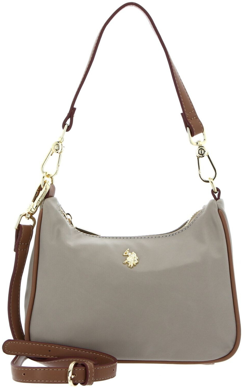 U.S. Polo Assn. Houston Mini Hobo Bag Light Taupe