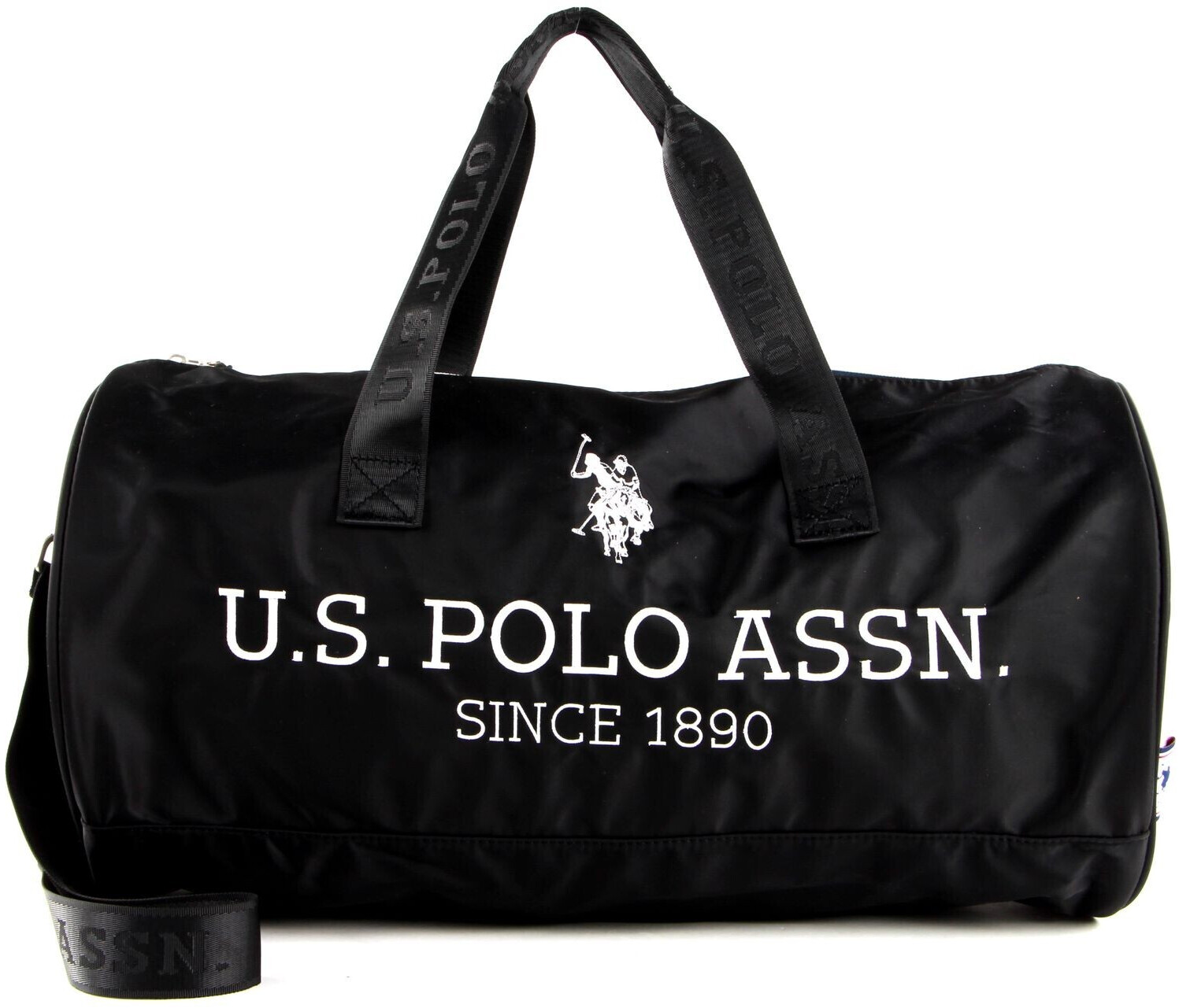 U.S. Polo Assn. New Bump Round Duffle Bag Black