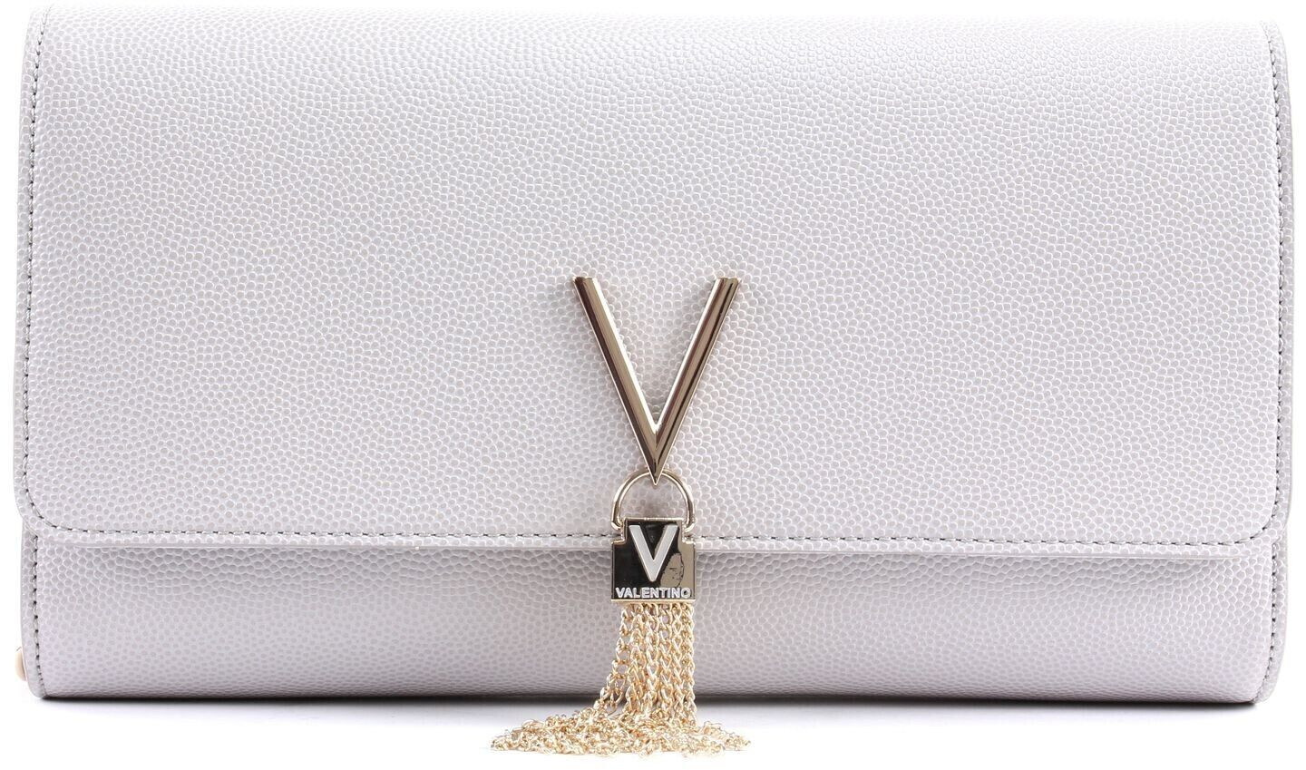 Valentino Bags Divina Lady Clutch Ghiaccio