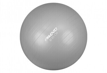 Avento Ballon de fitness d’exercice diamètre 65 cm argent