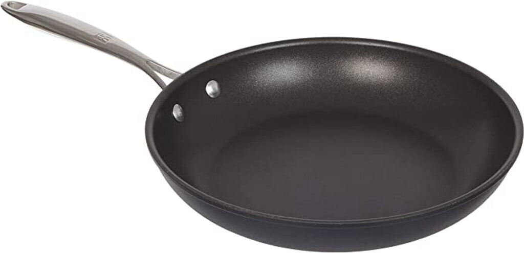 VIER 301 Bratpfanne – 20 Cm, Aluminium Mit Schwarzer Whitford Xylan Antihaftbeschichtung, Für Alle Herdarten