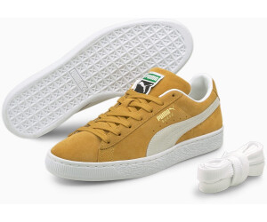 Puma suede classic yellow white clearance