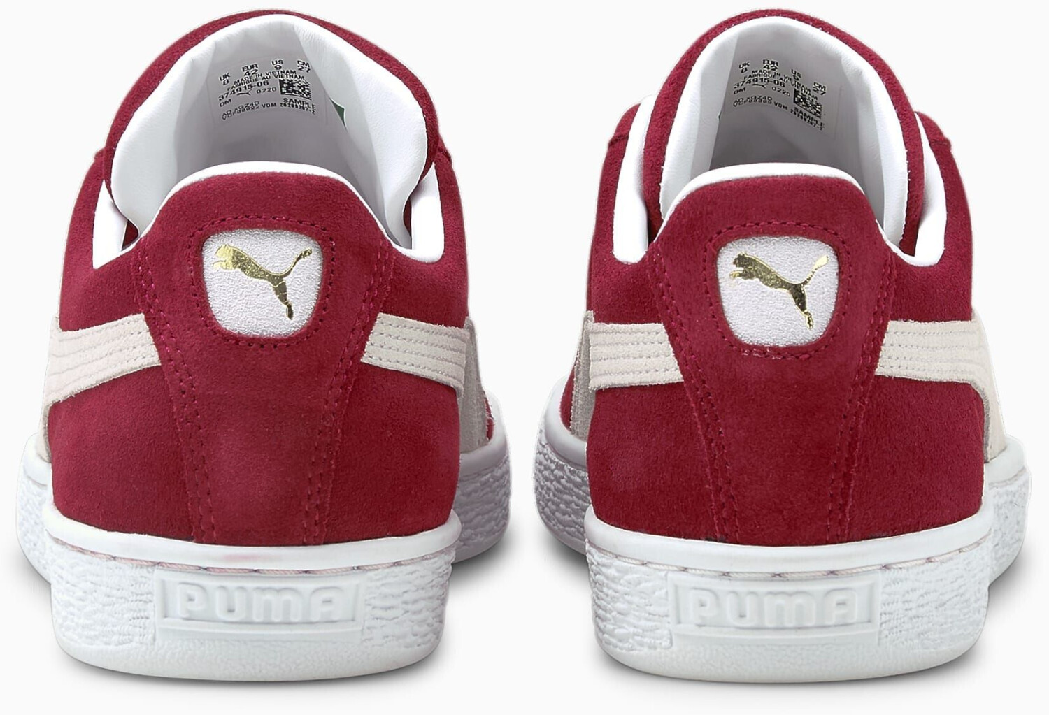 Puma suede classic cabernet red clearance