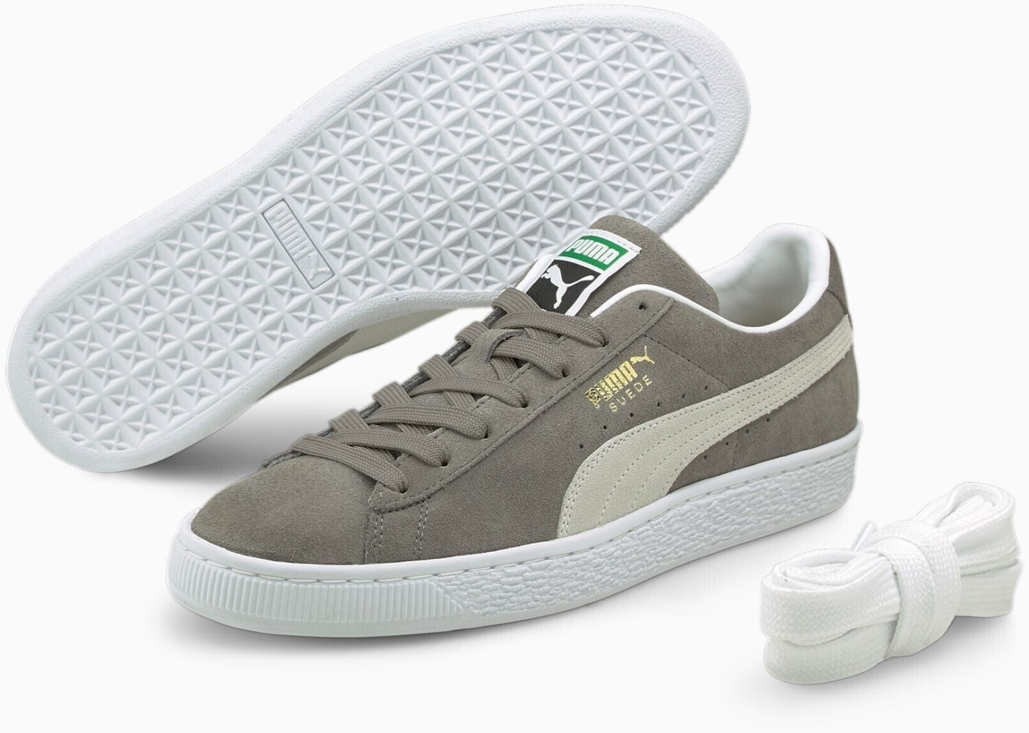 Puma suede classic grey white shop