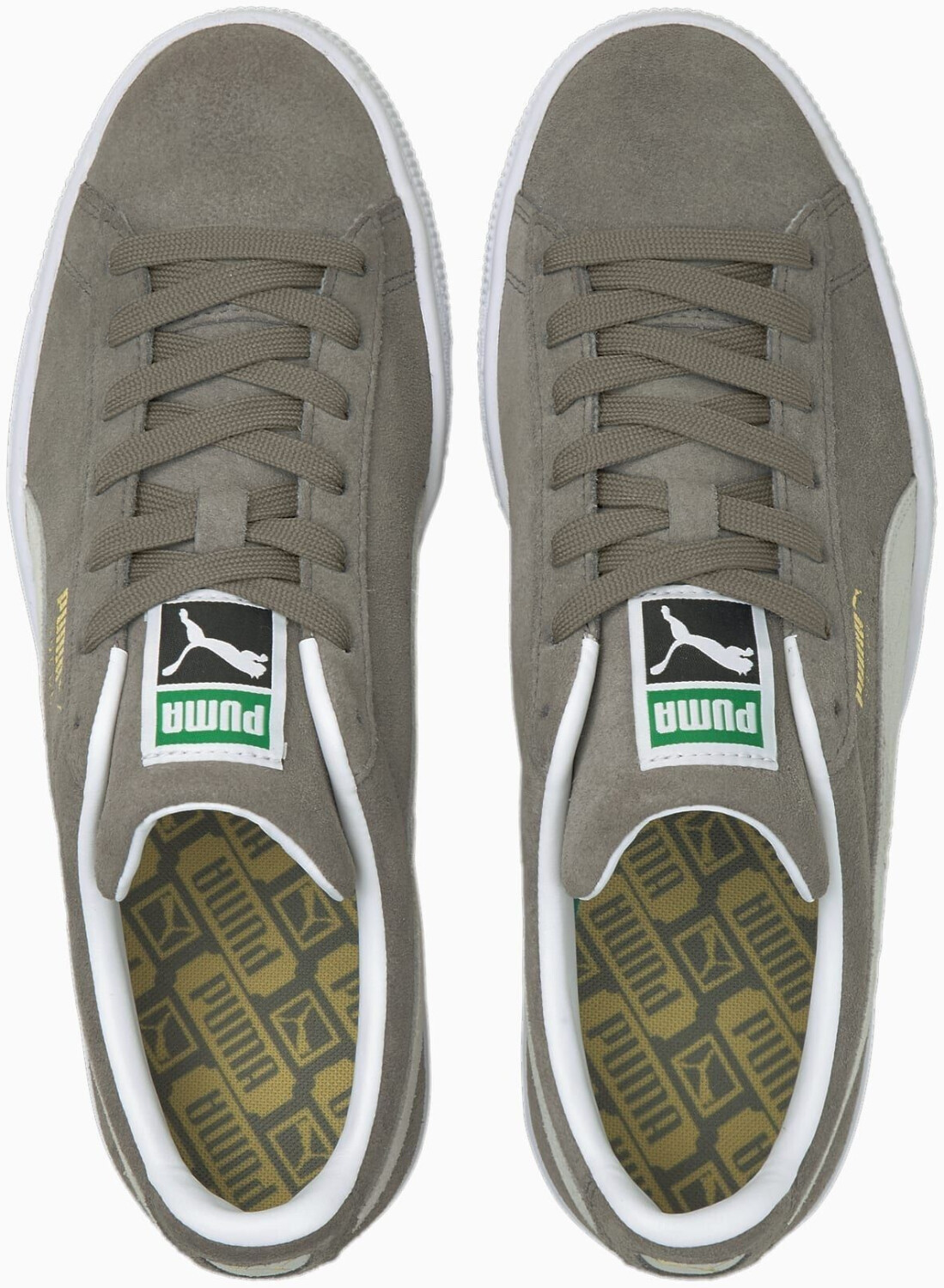 Puma suede classic eco black grey gum best sale