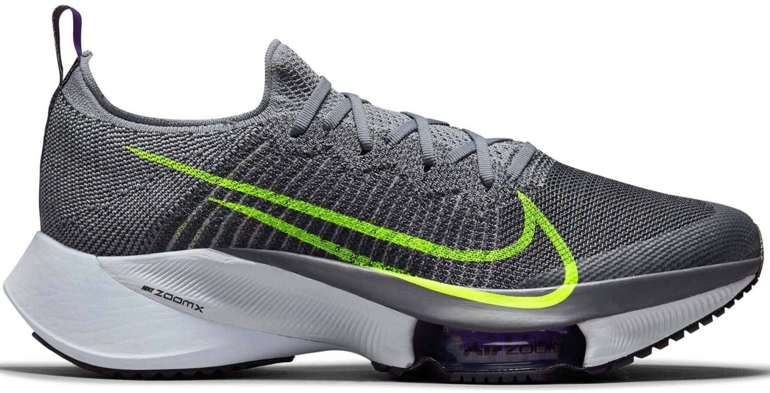 Nike Air Zoom Tempo Next% particle grey/dark grey/wild berry/volt au meilleur prix sur idealo.fr