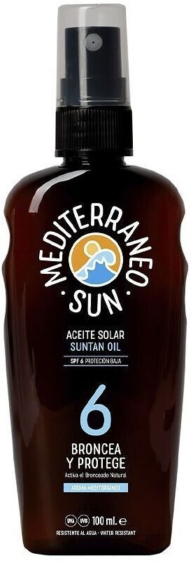 Mediterraneo Sun Huile solaire coco Spf6 (100 ml)