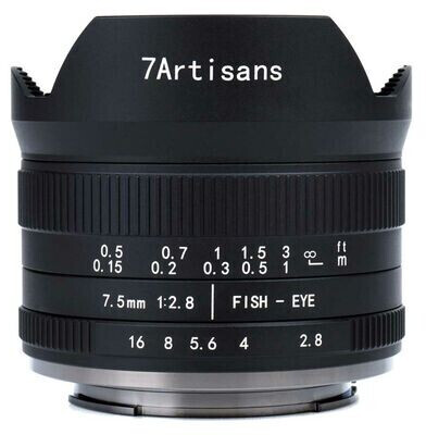 7artisans 7.5mm f2.8 II MFT
