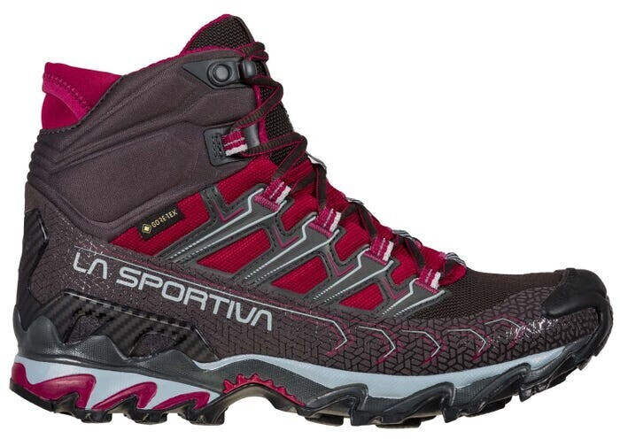 La Sportiva Ultra Raptor II Mid GTX Women carbon/red plum