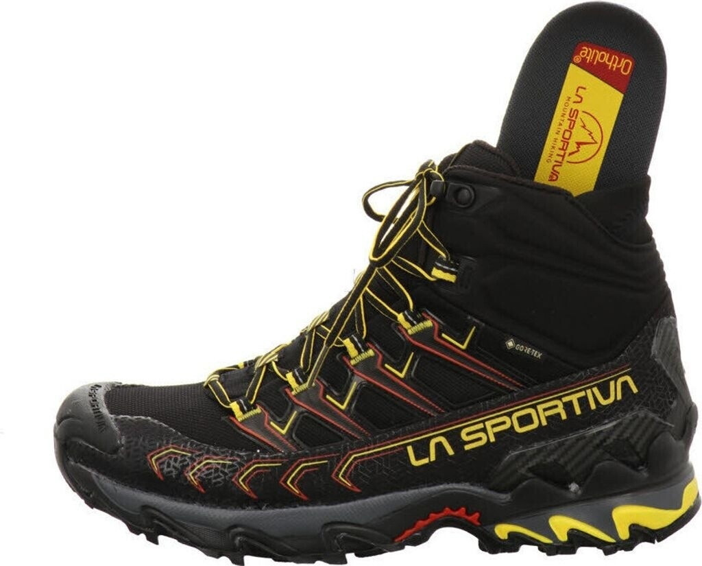 La Sportiva Ultra Raptor II Mid GTX black/yellow