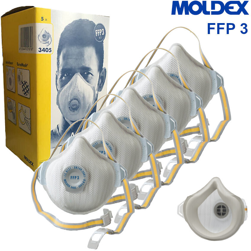 Moldex Masque protection resp. 3405 FFP3 R D