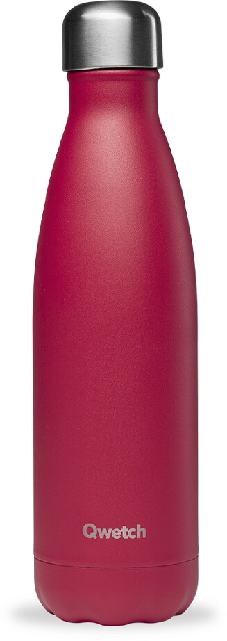 Qwetch Bouteille isotherme matt 750 ml Framboise