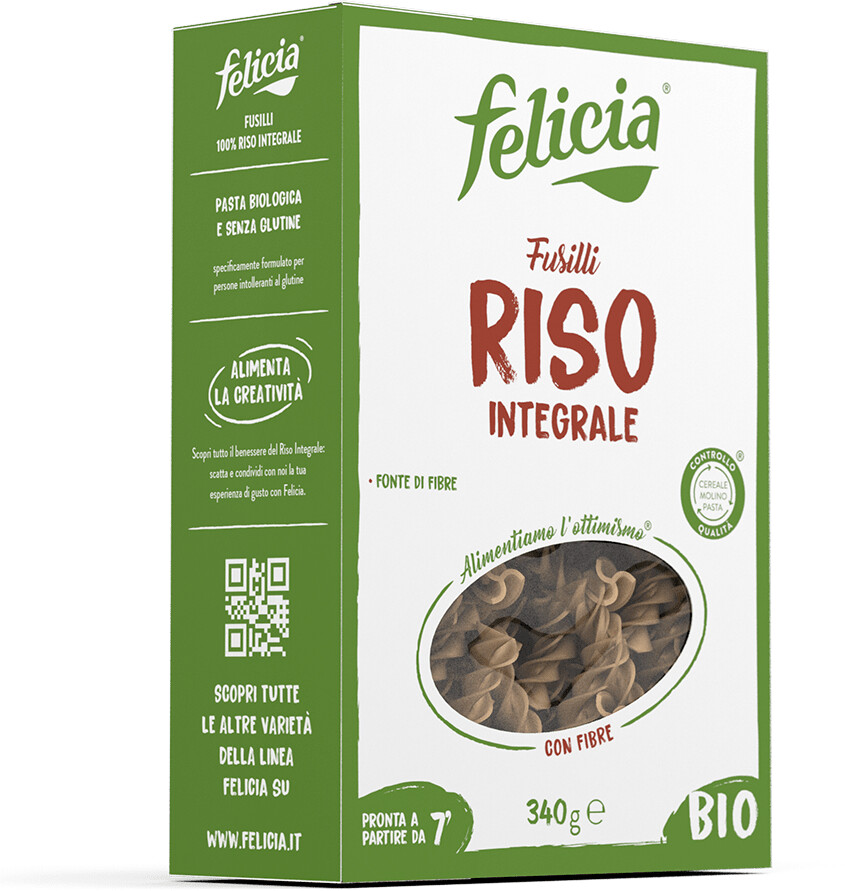 Felicia Bio Rice fusilli (340g)