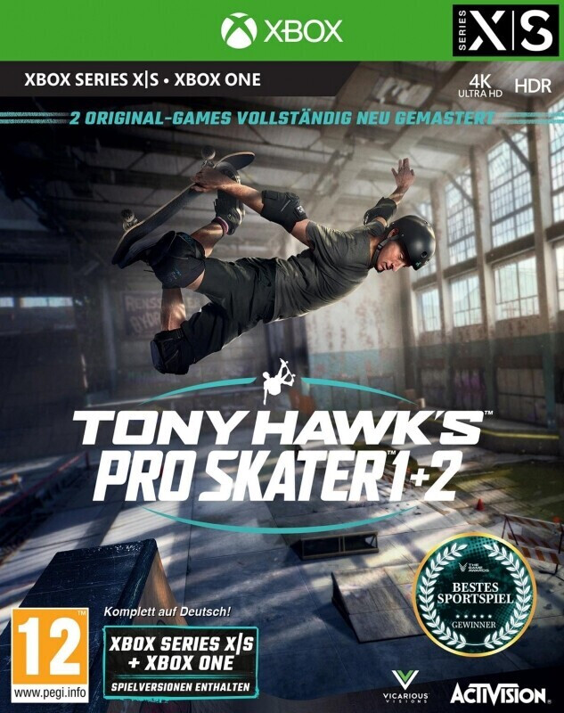 Tony Hawk's Pro Skater 1 + 2: Remastered (Xbox Series X)