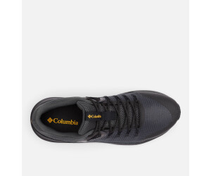 columbia men's trailstorm waterproof dark grey bright gold 10