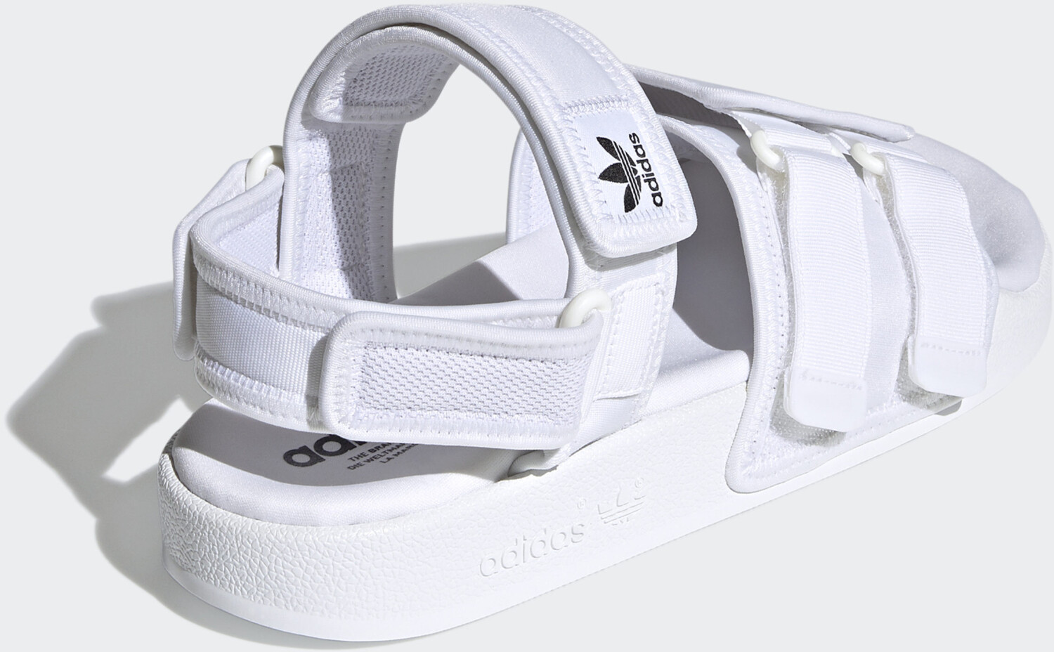 Adidas New adilette Sandale Cloud White/Cloud White/Core Black ab 63,00 â¬ | Preisvergleich bei 