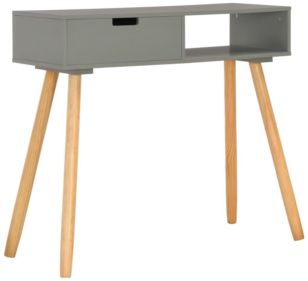vidaXL Solid Pinewood Console Table