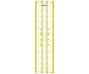 mit cm-Skala und Winkelfunktionen SEMPLIX Patchwork-Lineal Quilt-Lineal ideal für Patchwork und zum Basteln 30 x 15 cm transparent pink