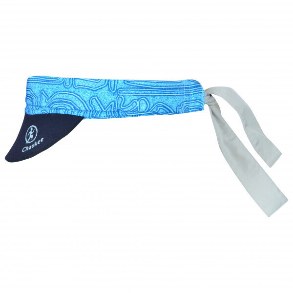 Chaskee Snap Cap Visor Maze Cap Maze/LightBlue