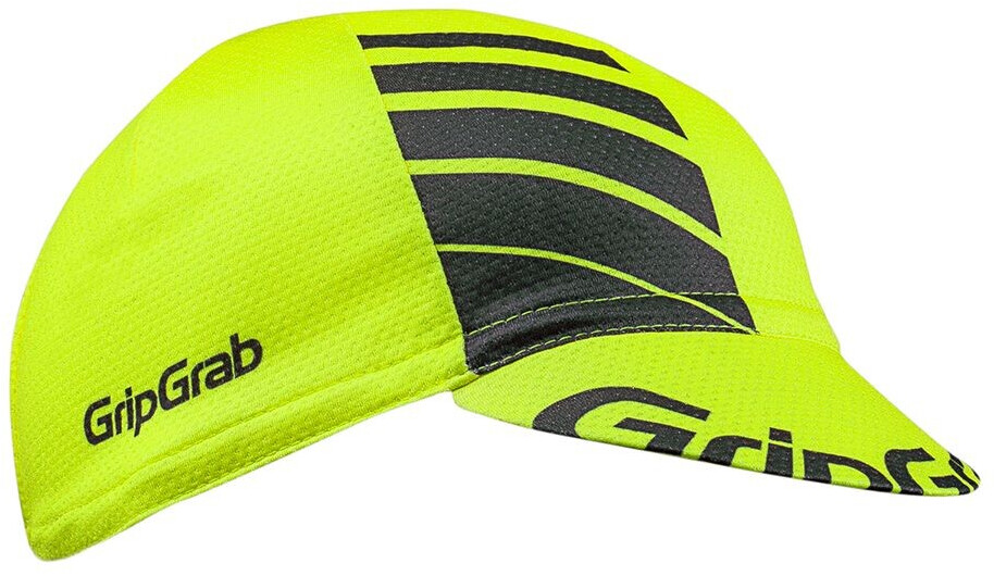 GripGrab Lightweight Summer Cycling Cap yellowHiVis