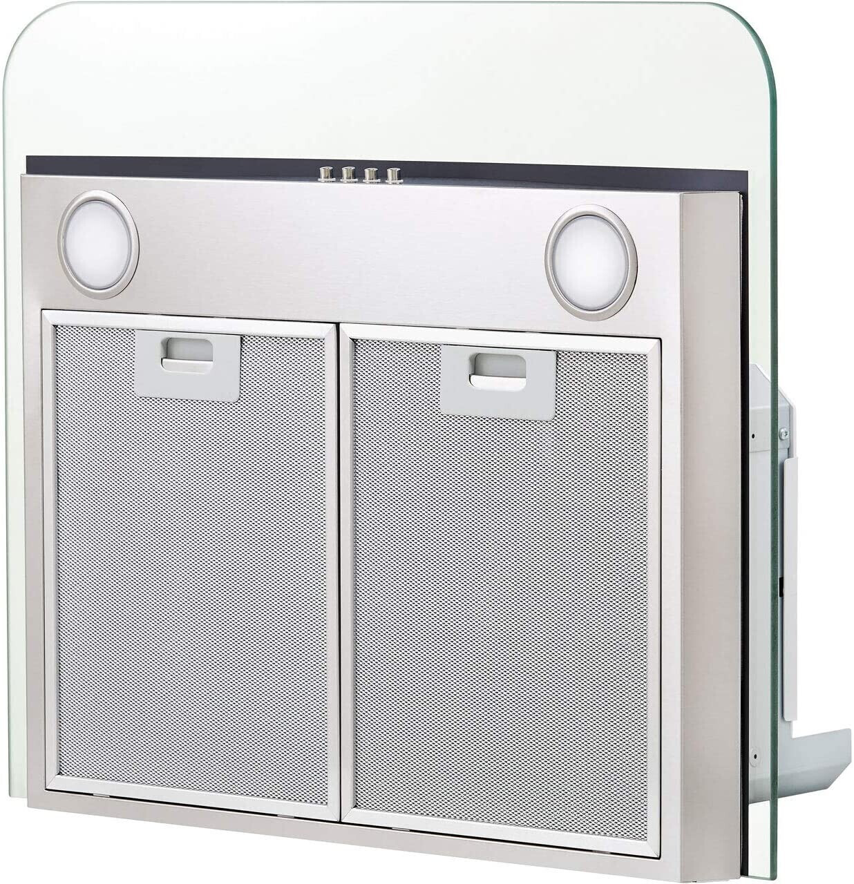 Zanussi 60cm chimney hood zhc62352x top
