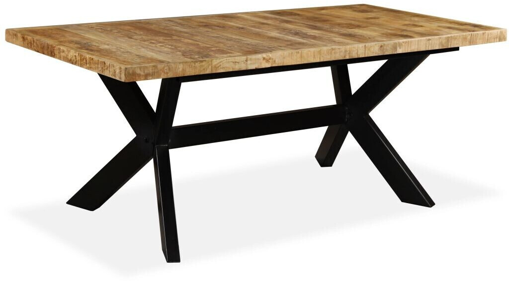 vidaXL Dining Table Mango Wood - Natural