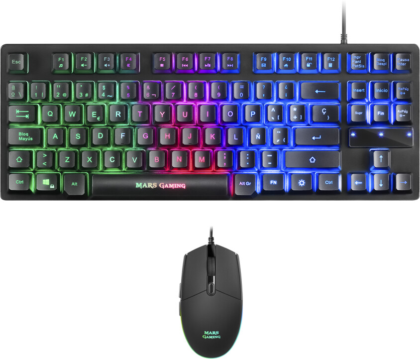 Mars Gaming MCPTKL - MCPTKLES (ES - Black)