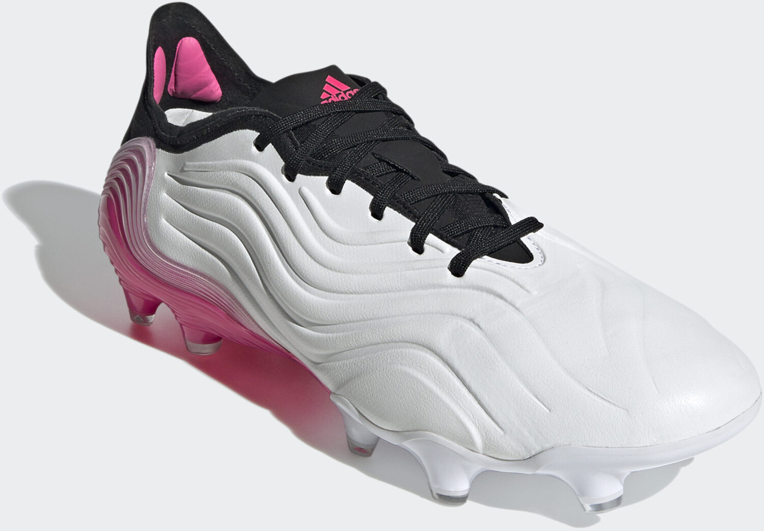 adidas Copa Sense .3 Laceless FG/AG Superspectral - Footwear White/Shock Pink - FW7268