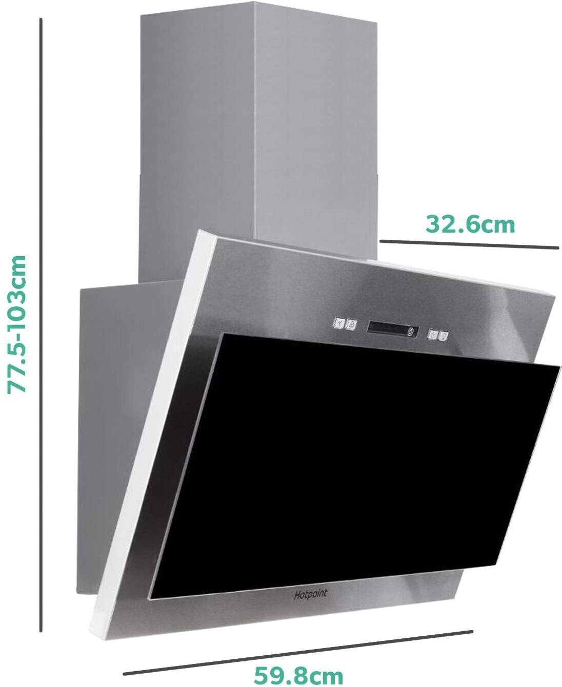 Hotpoint chimney hood top