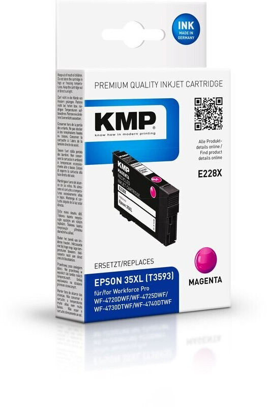 KMP E228X ersetzt Epson 35XL magenta ab 15,89 €