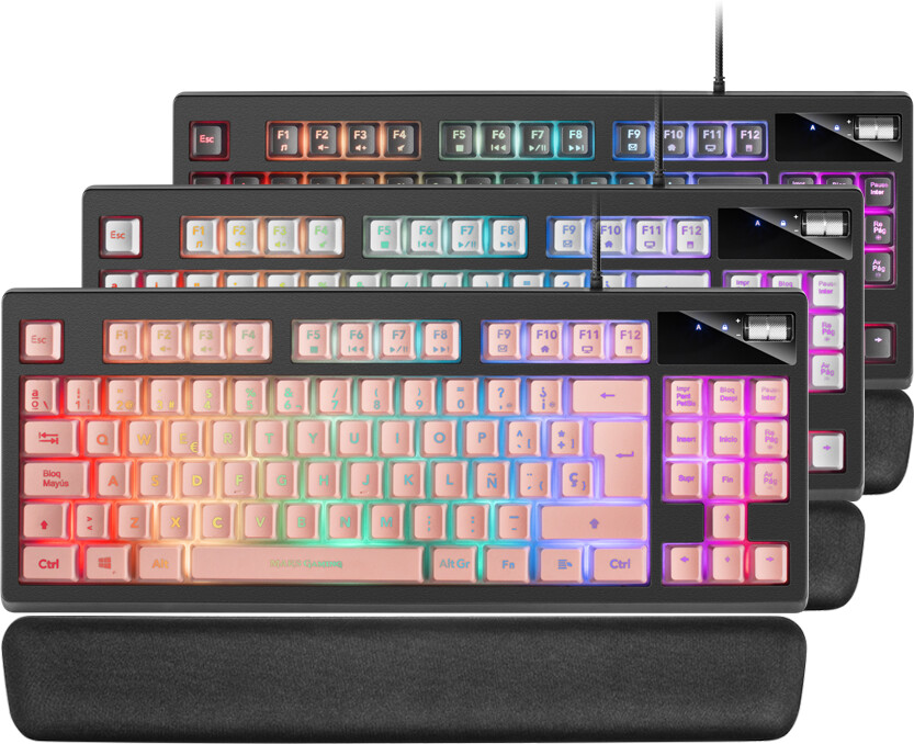 Mars Gaming MKAX - MKAXPES (ES - Pink)