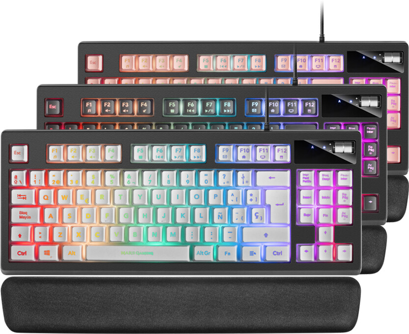 Mars Gaming MKAX - MKAXWES (ES - White)