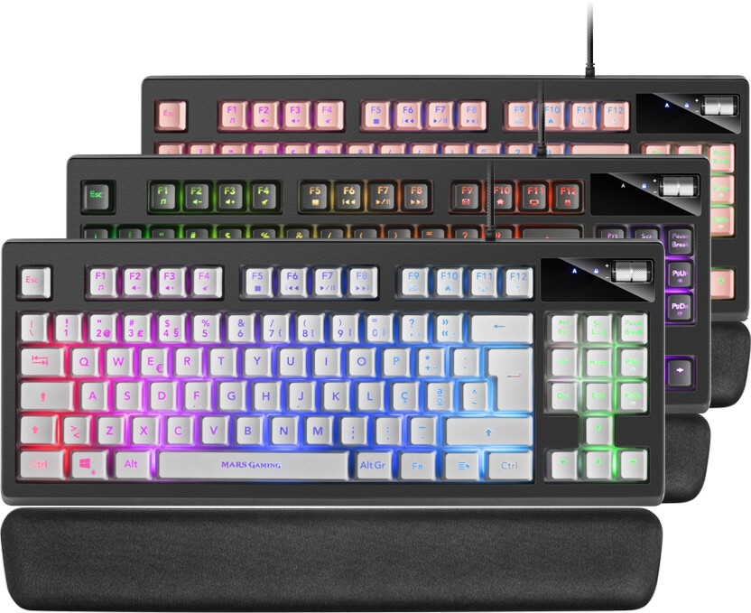Mars Gaming MKAX - MKAXWPT (PT - White)